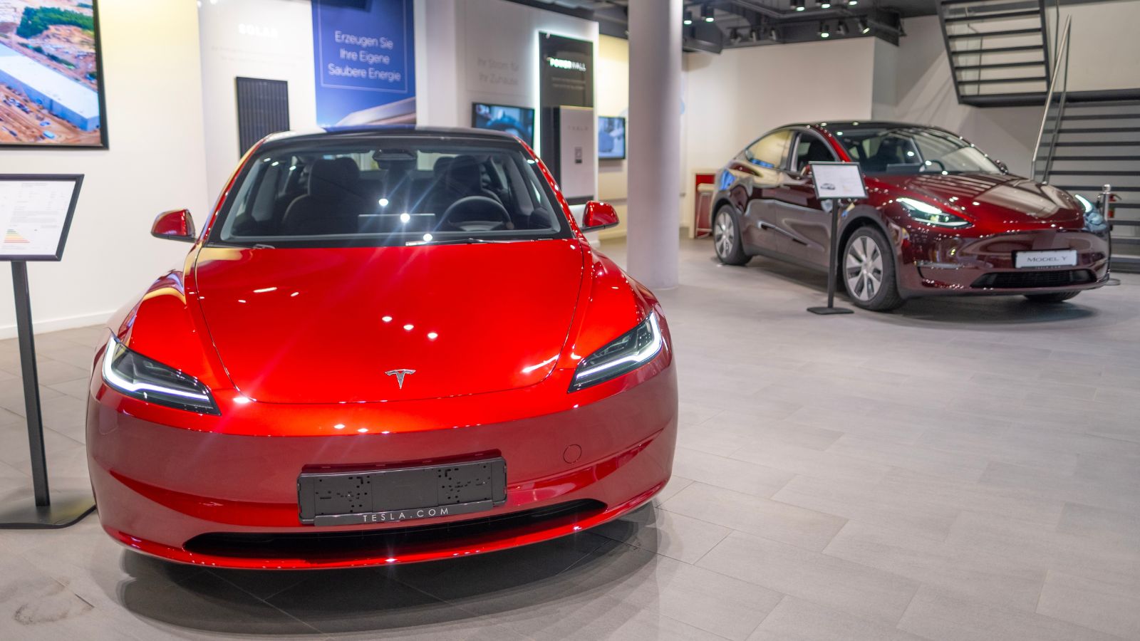 Tesla Model 3 and Model Y